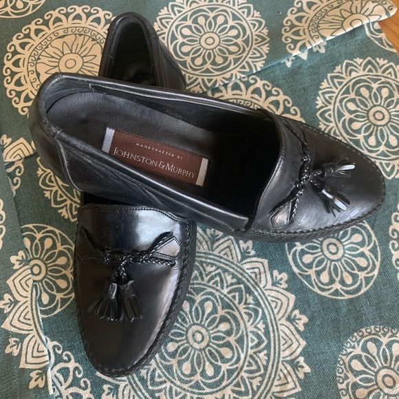 Men’s Black shoes size 8 M - Picture 4 of 12